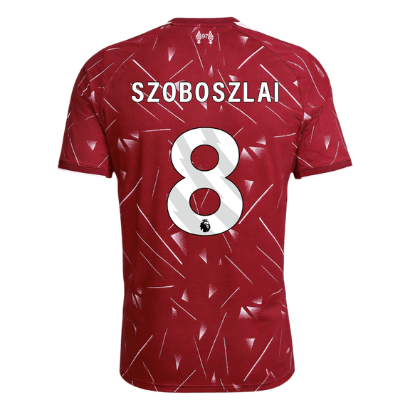 Liverpool Home Soccer Jersey 2026/27 – SZOBOSZLAI #8