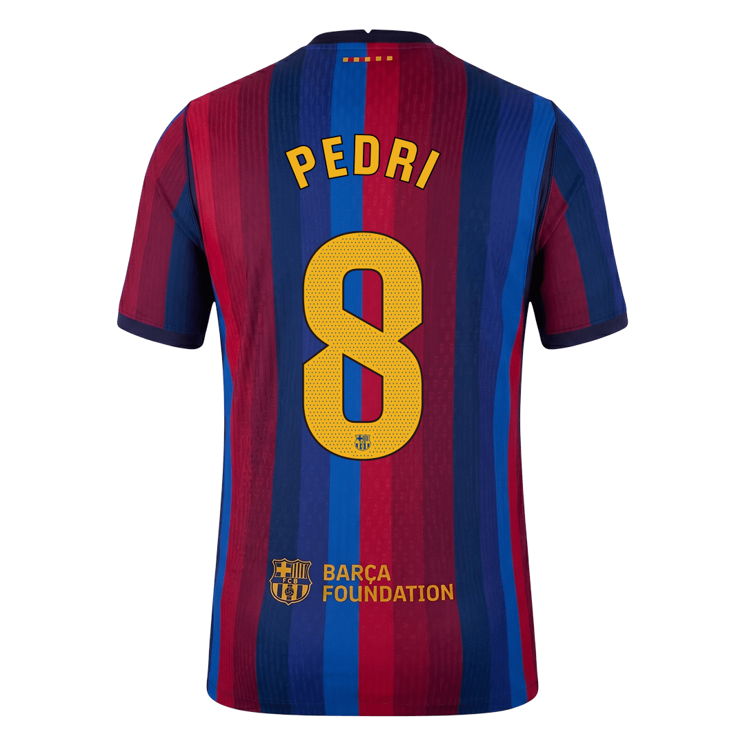 Barcelona Home Soccer Jersey 2026/27 – PEDRI #8 (Player Version)