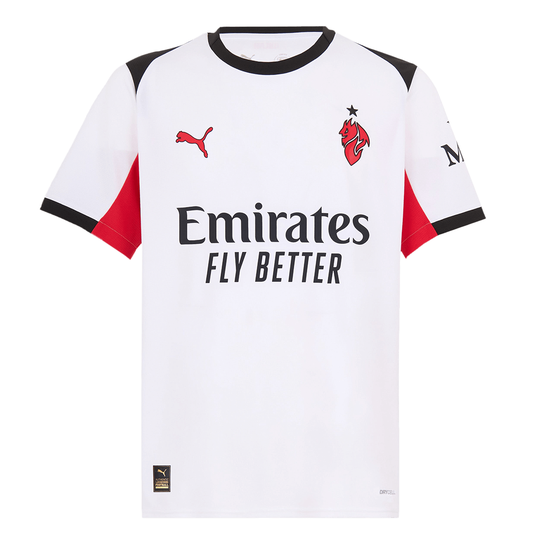 FOFANA #19 AC Milan Mens Away Soccer Jersey 2025/26 White