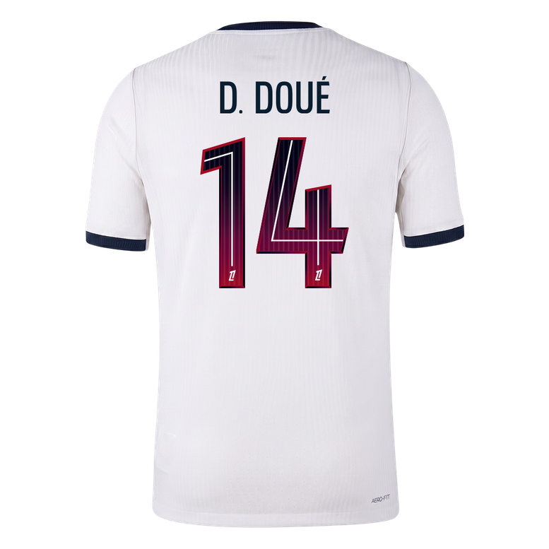 PSG Away Soccer Jersey 2026/27 – D. DOUÉ #14 (Player Version)