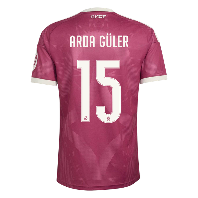 Real Madrid Third Soccer Jersey 2026/27 – ARDA GÜLER #15