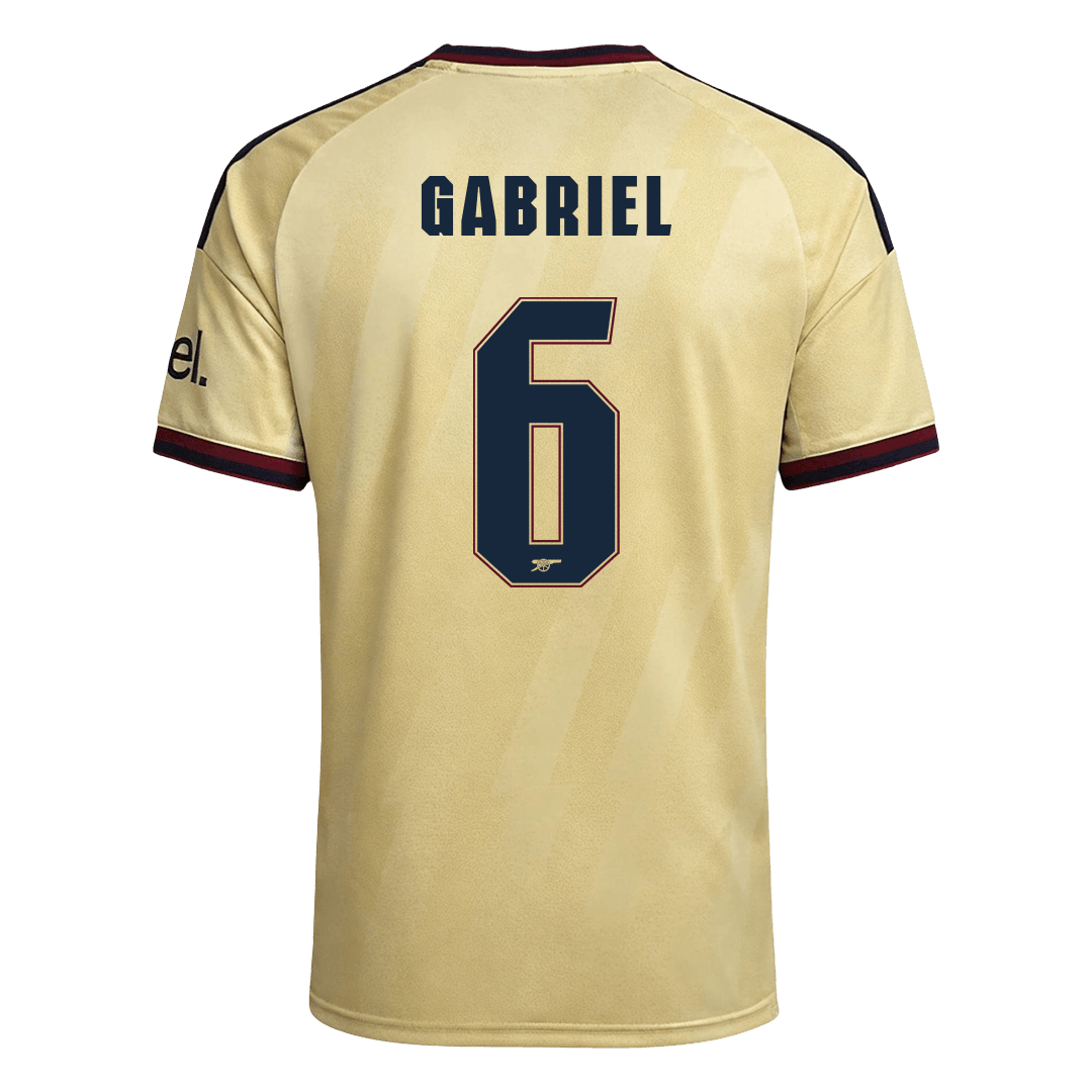 Arsenal Third Away Soccer Jersey 2026/27 – GABRIEL #6 – UCL