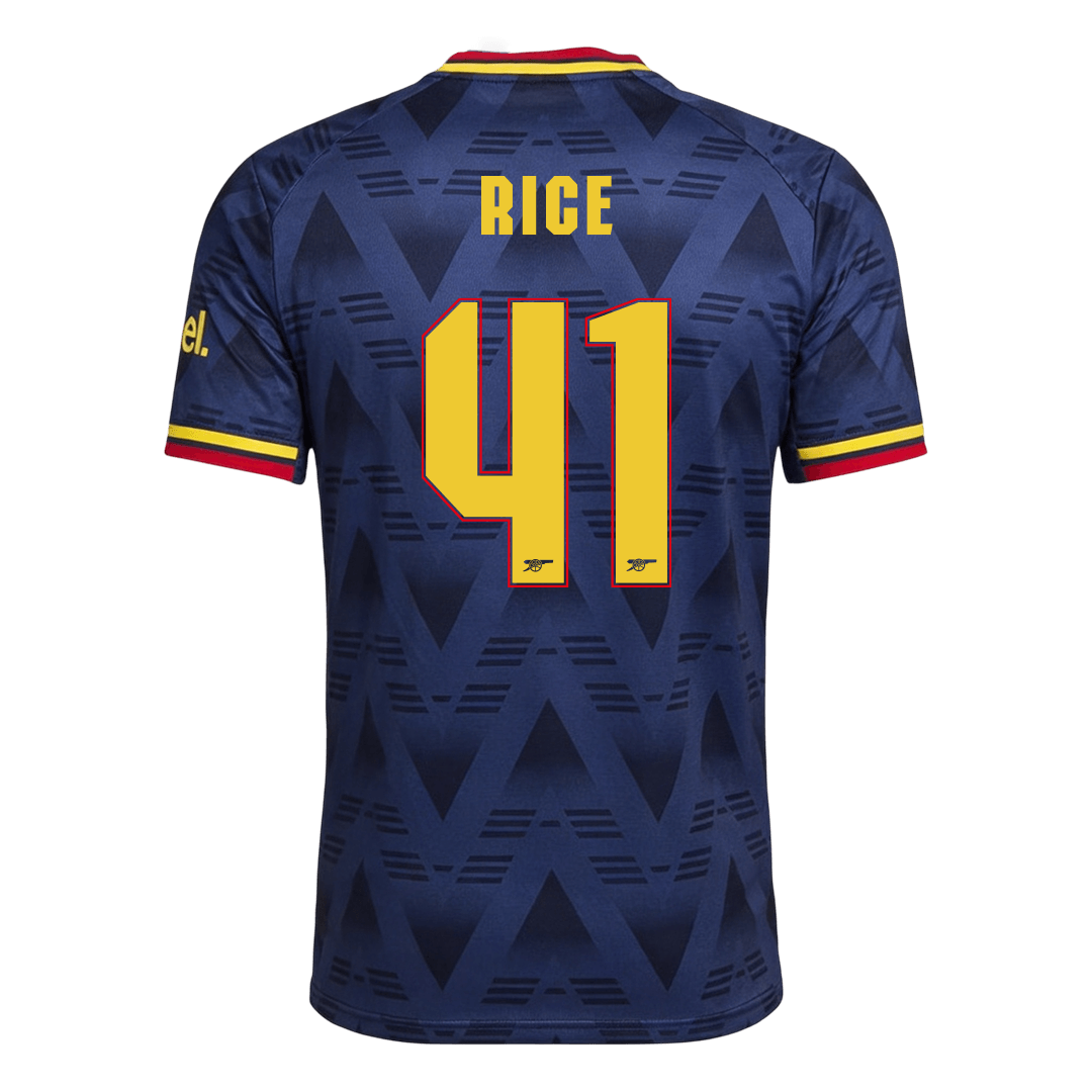 Arsenal Away Soccer Jersey 2026/27 – RICE #41 – UCL (Player Version)