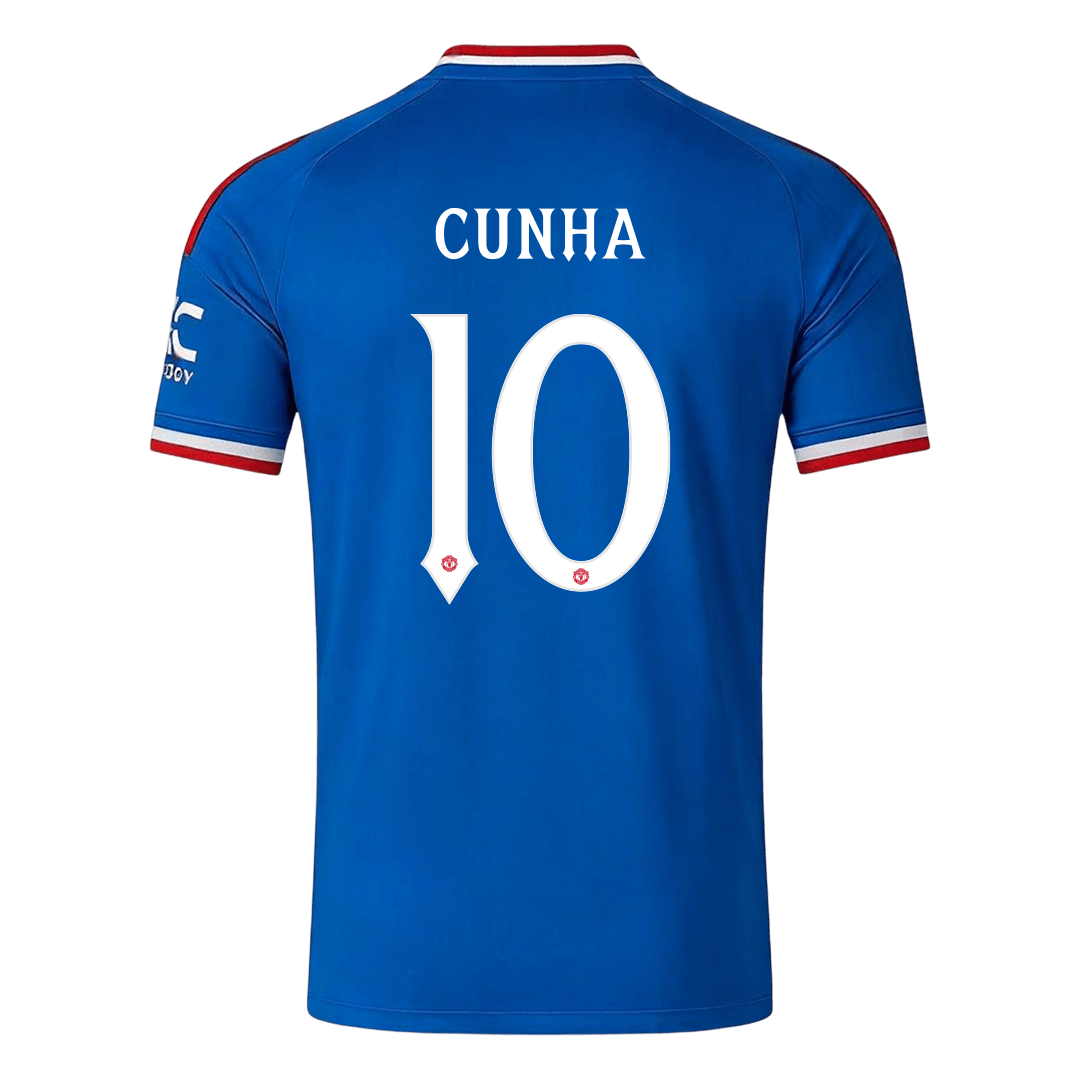 Manchester United Away Soccer Jersey 2026/27 – CUNHA #10 – UCL