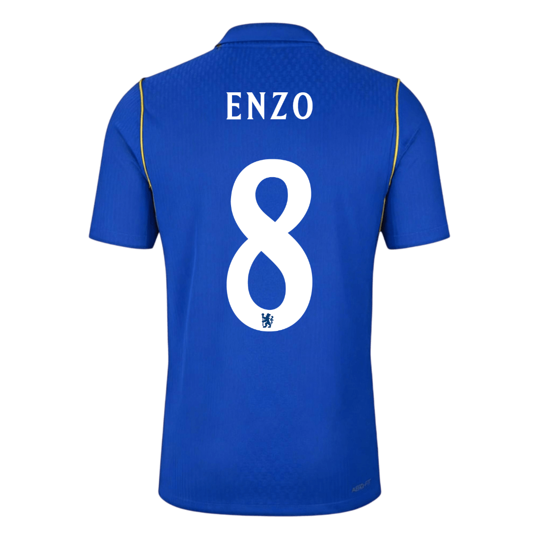 Chelsea Home Soccer Jersey 2026/27 – ENZO #8 – UCL (Player Version)