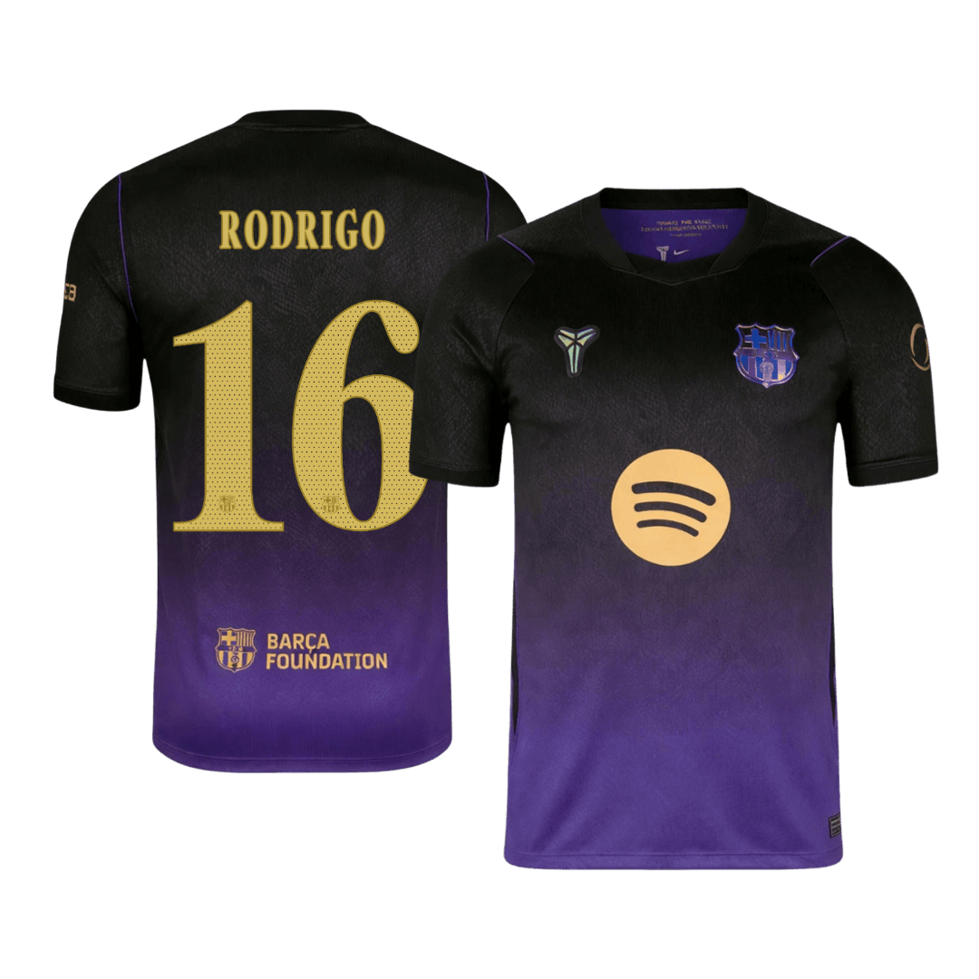 Barcelona Away Soccer Jersey 2026/27 – RODRIGO #16 – UCL