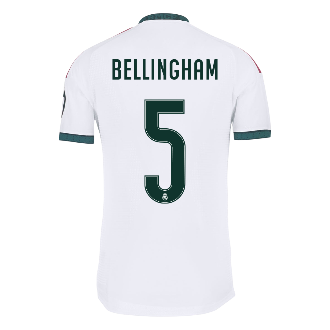 Real Madrid Home Soccer Jersey 2026/27 – BELLINGHAM #5 (Player Version)