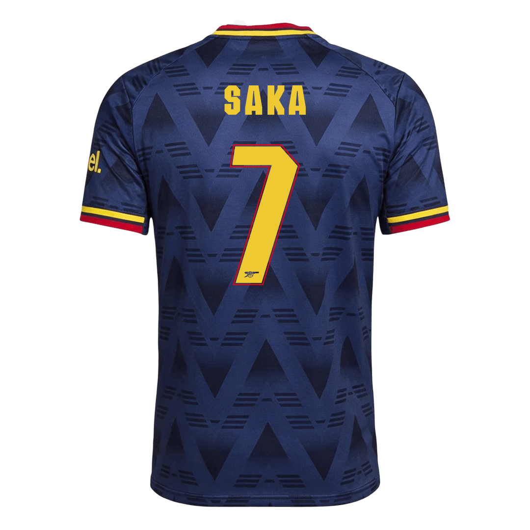 Arsenal Away Soccer Jersey 2026/27 – SAKA #7 – UCL (Player Version)