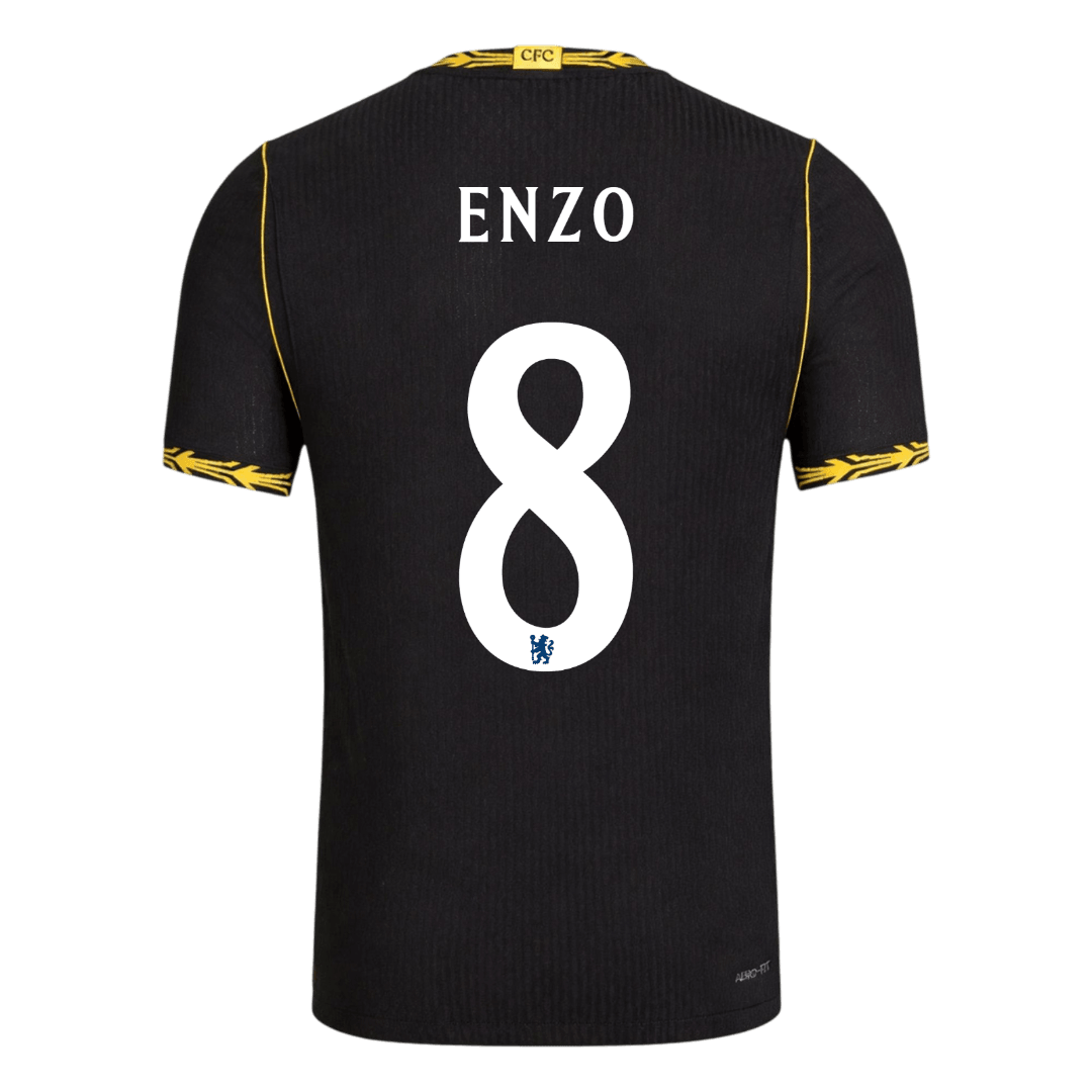 Chelsea Away Soccer Jersey 2026/27 – ENZO #8 – UCL (Player Version)