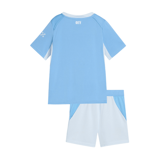 Manchester City Kids Home Soccer Kit 2026/27 Blue