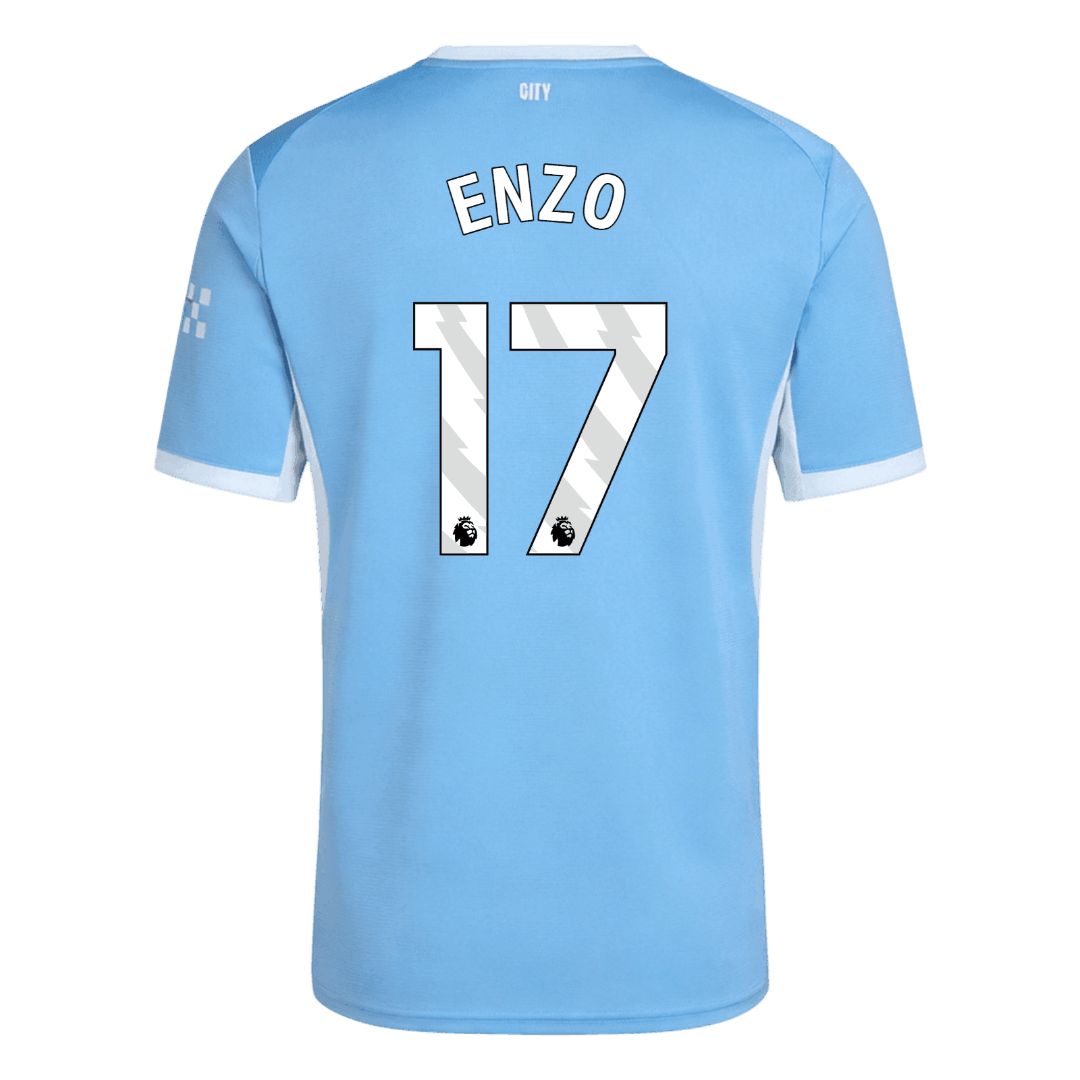 Manchester City Home Soccer Jersey 2026/27 – ENZO #17