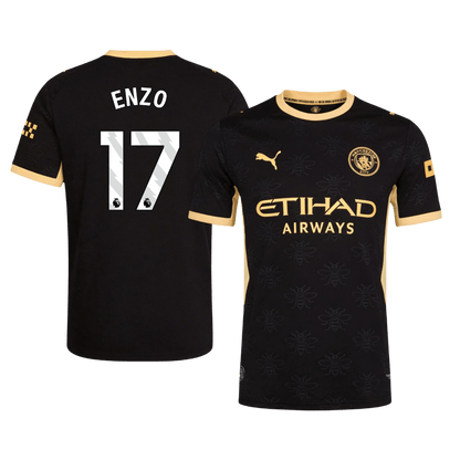Manchester City Away Soccer Jersey 2026/27 – ENZO #17 (Player Version)