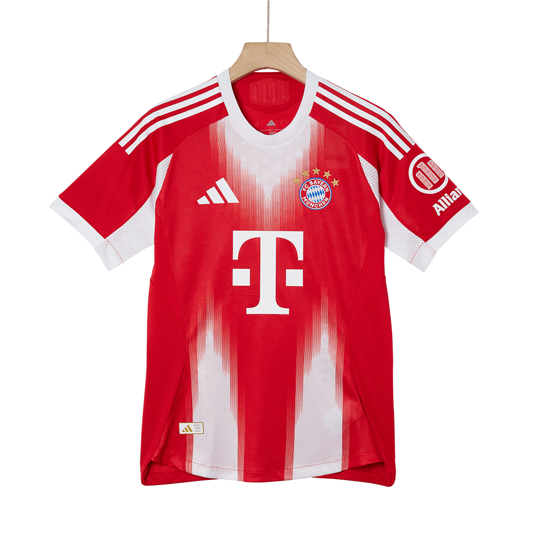 KANE #9 Bayern Munich Mens Home Soccer Jersey 2025/26 Red - Player Version