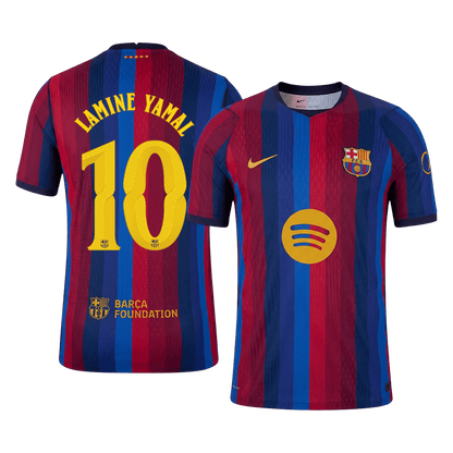 Barcelona Home Soccer Jersey 2026/27 – LAMINE YAMAL #10 – UCL (Player Version)