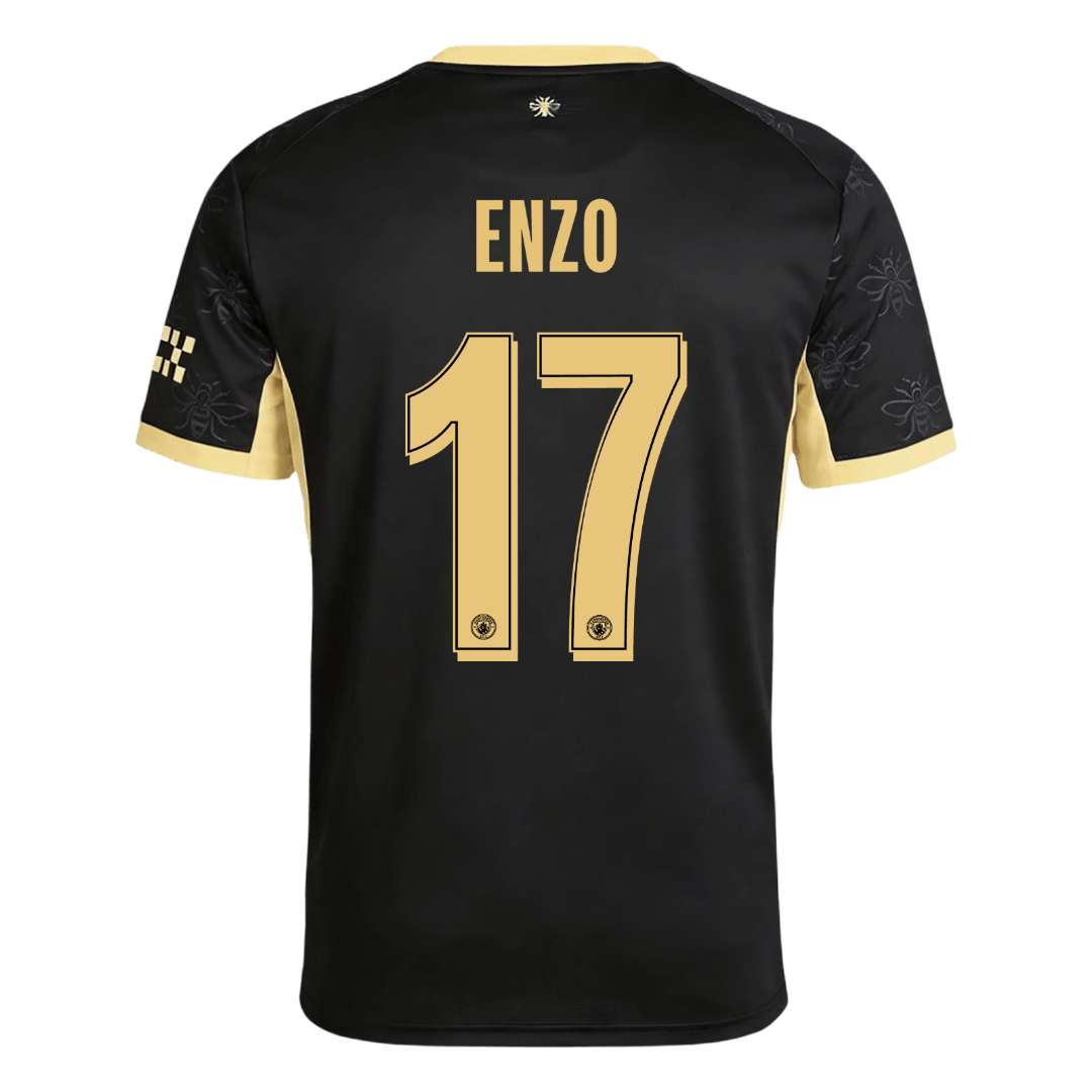 Manchester City Away Soccer Jersey 2026/27 – ENZO #17 – UCL