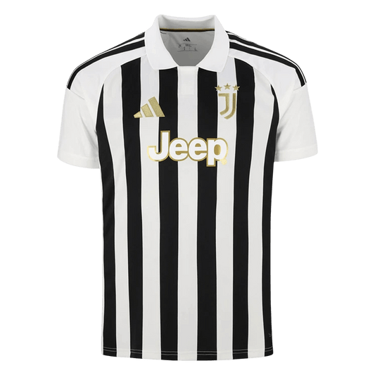 Juventus Mens Home Soccer Jersey 2026/27 Black&White