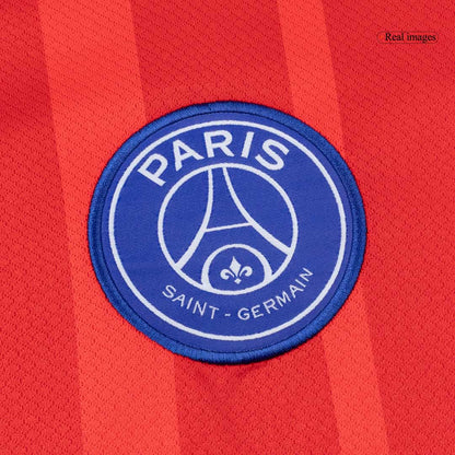 PSG Mens Third Away Soccer Jersey 2025/26 Red