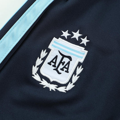 Argentina Kids Training Tracksuit Kit 2026 Navy