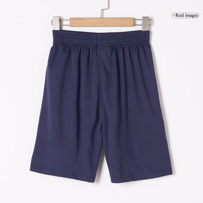 Barcelona Mens Pre-Match Soccer Shorts 2025/26 Navy