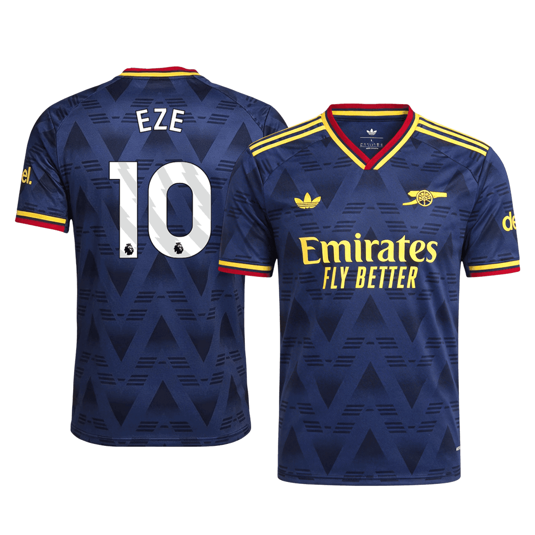 Arsenal Away Soccer Jersey 2026/27 – EZE #10 (Player Version)