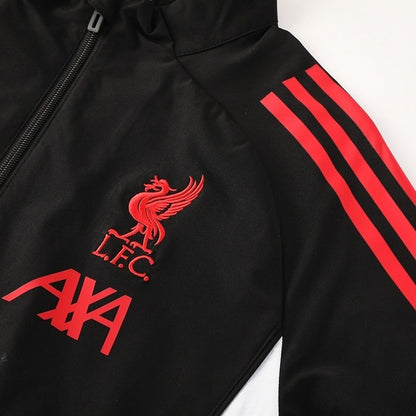 Liverpool Mens Windbreaker Jacket 2025/26 Black