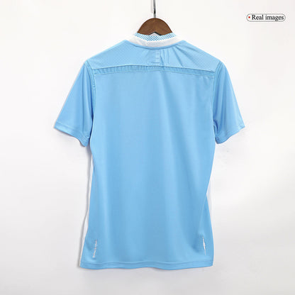 Retro Manchester City Mens Home Soccer Jersey 2011/12 Blue