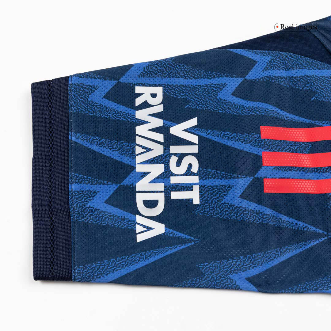 Arsenal Mens Away Soccer Jersey 2025/26 Blue - Player Version