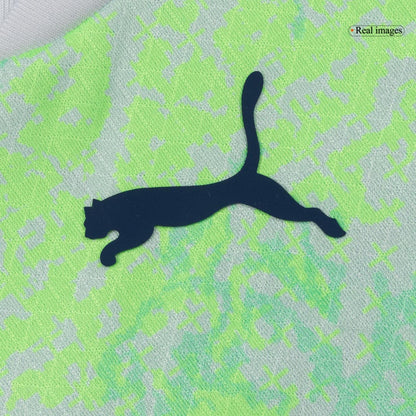Switzerland Mens Away Soccer Jersey World Cup 2026 Green - Player Version