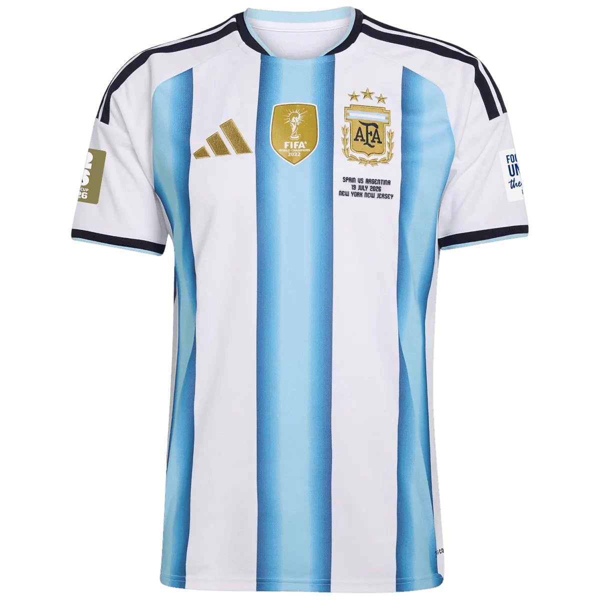 Argentina Home Soccer Jersey World Cup 2026 (Player Version)