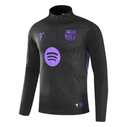 Barcelona Mens Training Tracksuit Kit 2025/26 Black