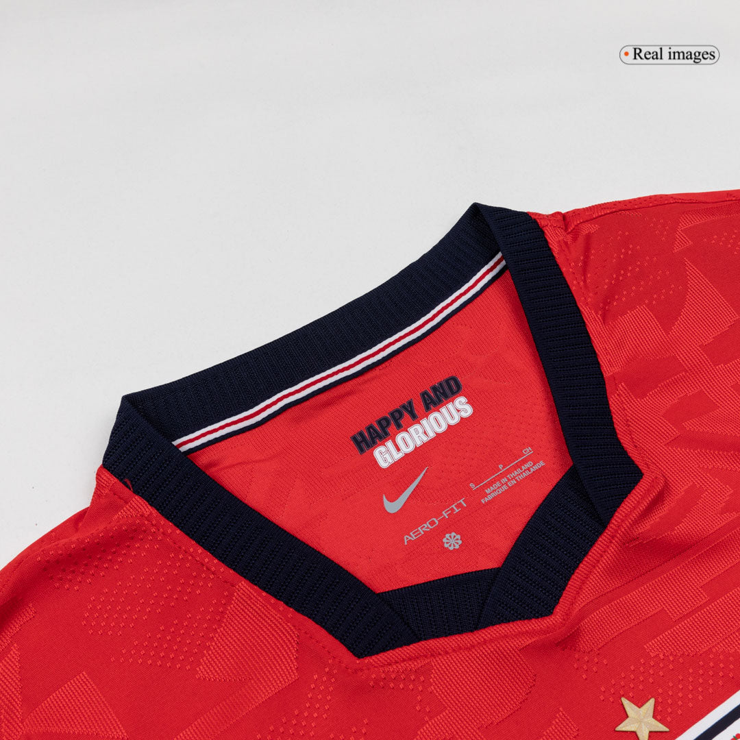 KANE #9 England Mens Away Soccer Jersey World Cup 2026 Red - Player Version