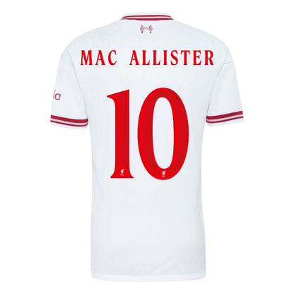 Liverpool Away Soccer Jersey 2026/27 – MAC ALLISTER #10 – UCL (Player Version)
