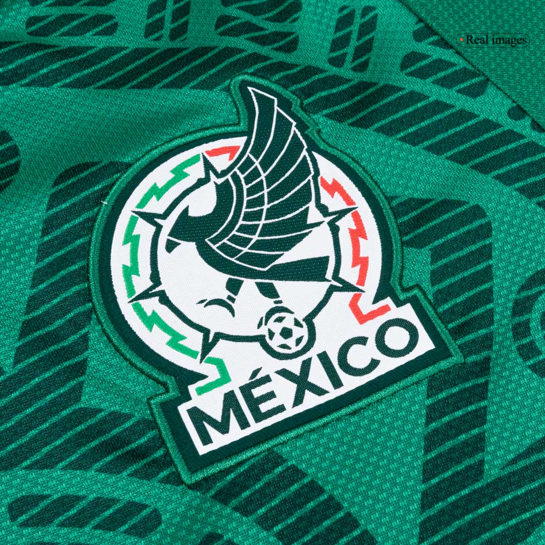 Raúl #9 Mexico Mens Home Soccer Jersey World Cup 2026 Green [PREMIUM]
