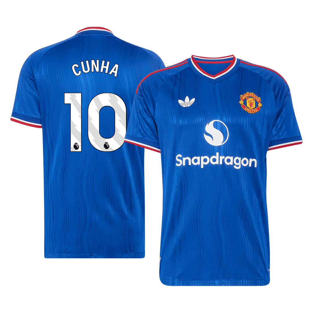 Manchester United Away Soccer Jersey 2026/27 – CUNHA #10 (Player Version)