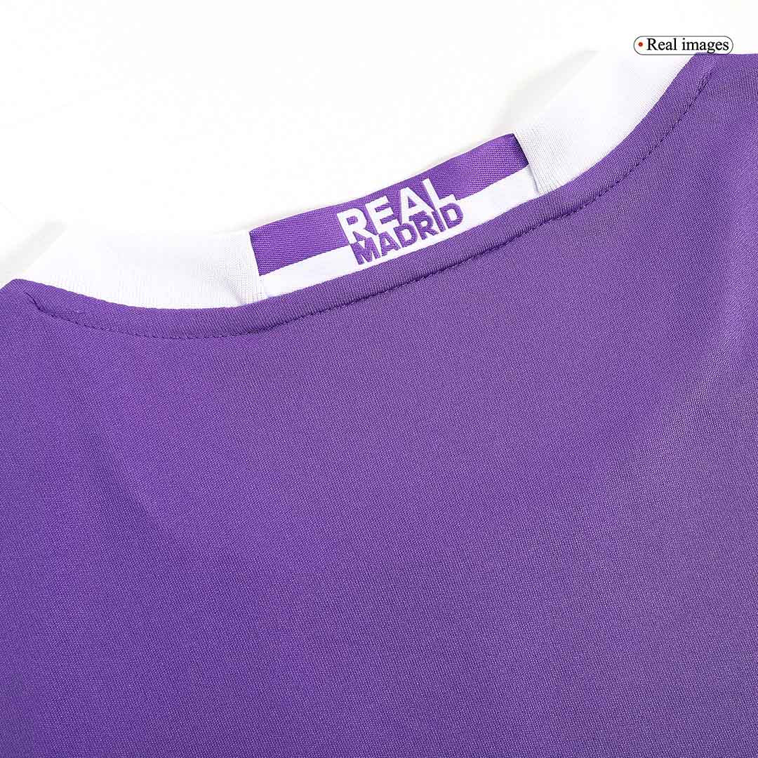 Retro Real Madrid Mens Away Soccer Jersey 2016/17 Purple