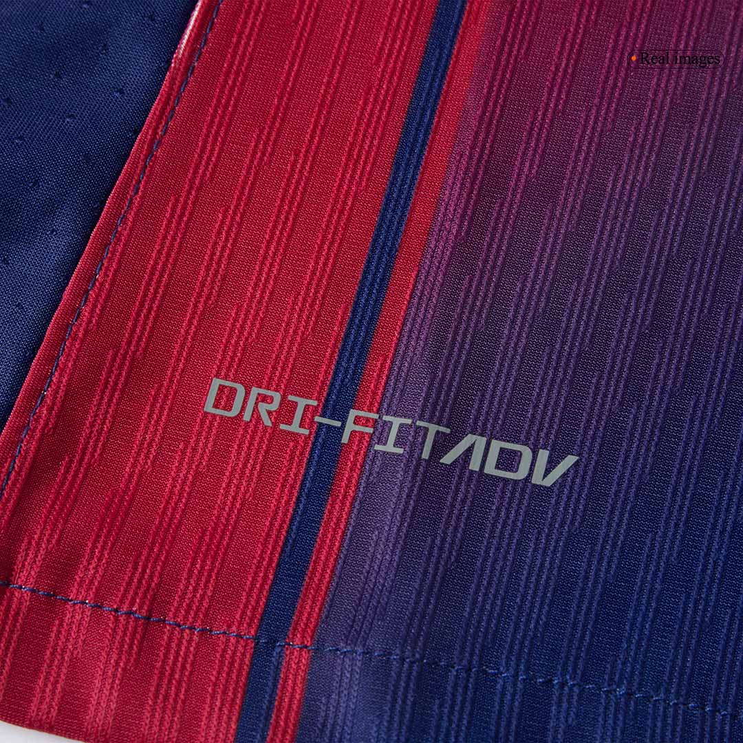 ROONY #19 Barcelona Mens Home Soccer Jersey 2025/26 Red&Blue - Player Version