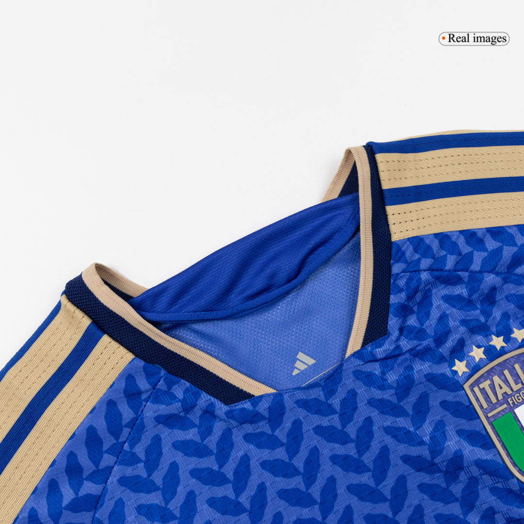RASPADORI #11 Italy Mens Home Soccer Jersey World Cup 2026 Blue - Player Version