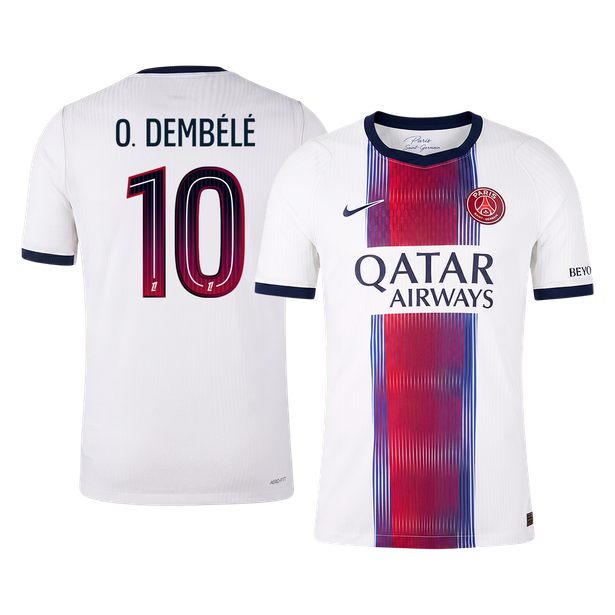 PSG Away Soccer Jersey 2026/27 – O. DEMBÉLÉ #10 (Player Version)