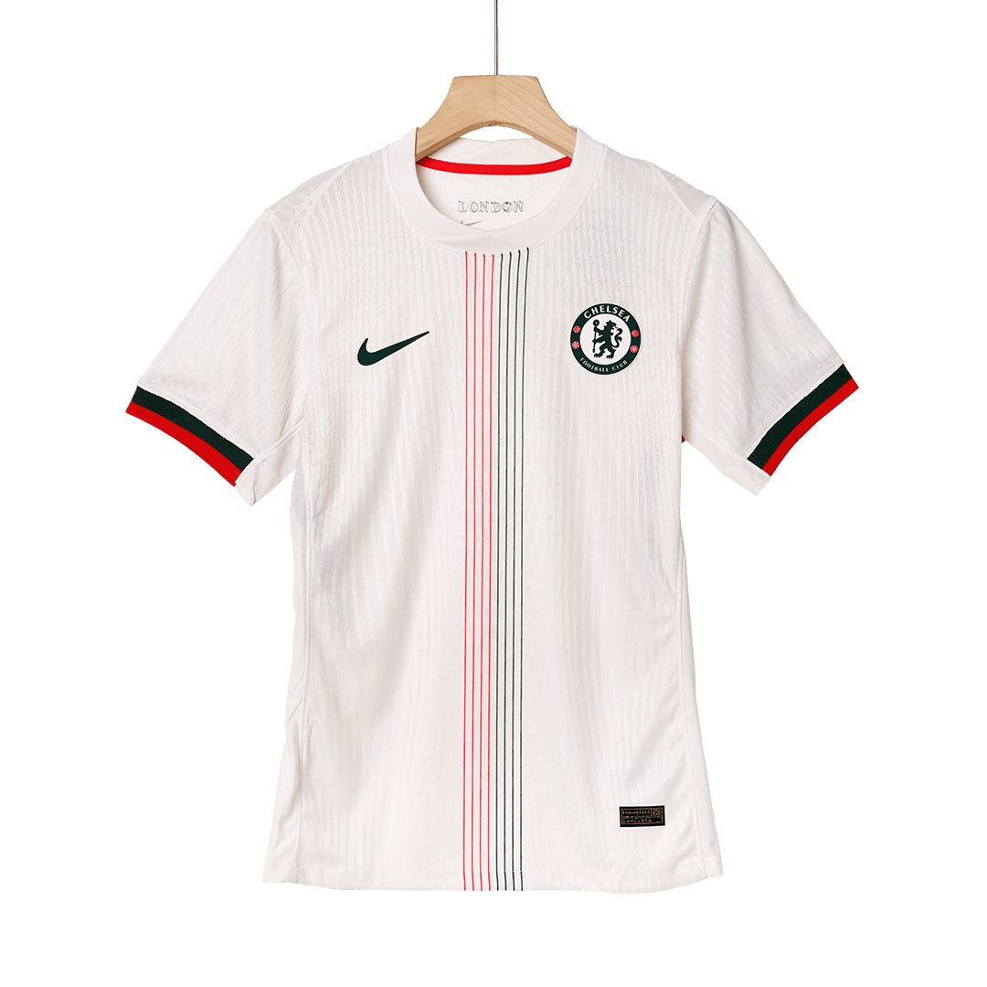 Chelsea Mens Away Soccer Jersey 2025/26 White - Player Version