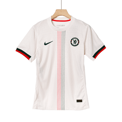 Chelsea Mens Away Soccer Jersey 2025/26 White - Player Version