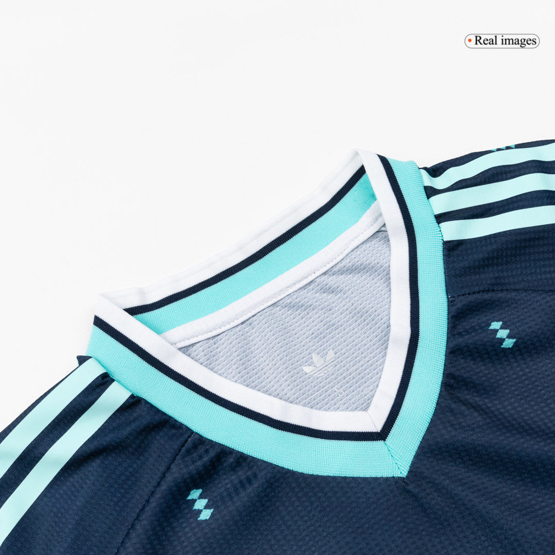 Germany Mens Away Soccer Jersey World Cup 2026 Navy - Player Version