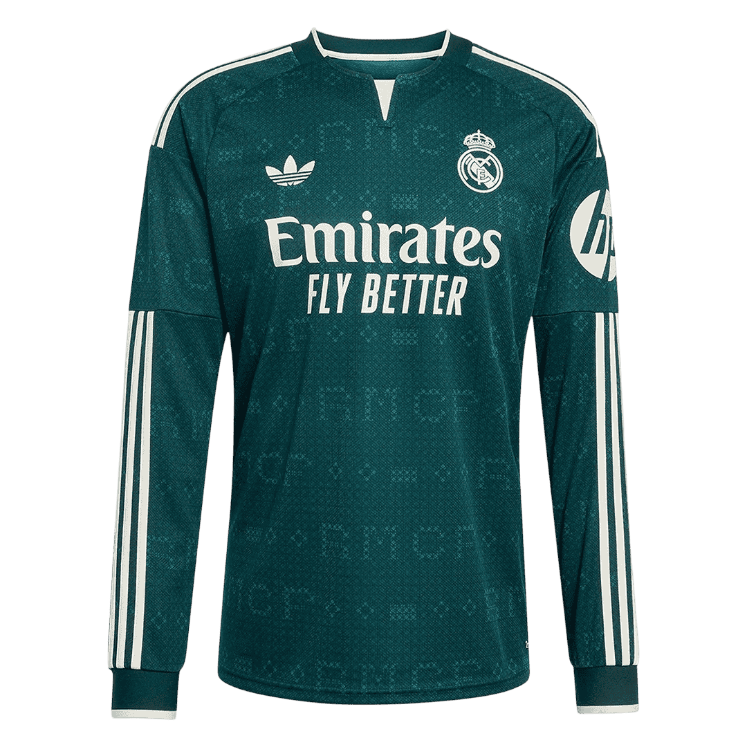 Real Madrid Away Long Sleeve Soccer Jersey 2026/27