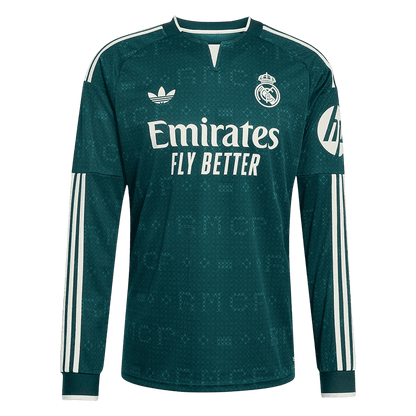 Real Madrid Away Long Sleeve Soccer Jersey 2026/27