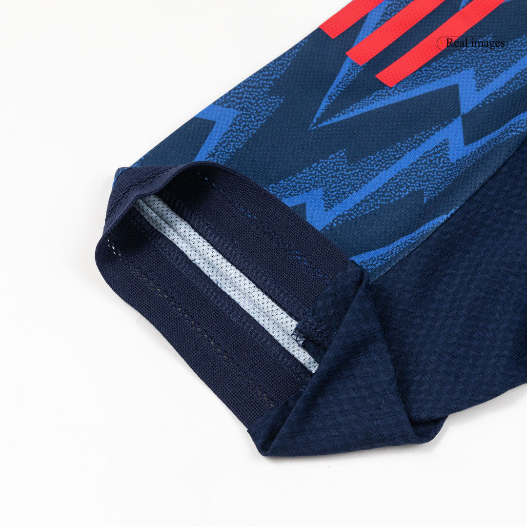 Arsenal Mens Away Soccer Jersey 2025/26 Blue - Player Version