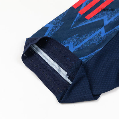 ØDEGAARD #8 Arsenal Mens Away Soccer Jersey 2025/26 Blue - Player Version