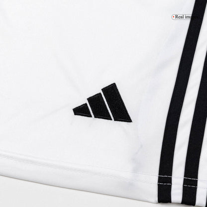 Manchester United Mens Home Soccer Shorts 2025/26 White
