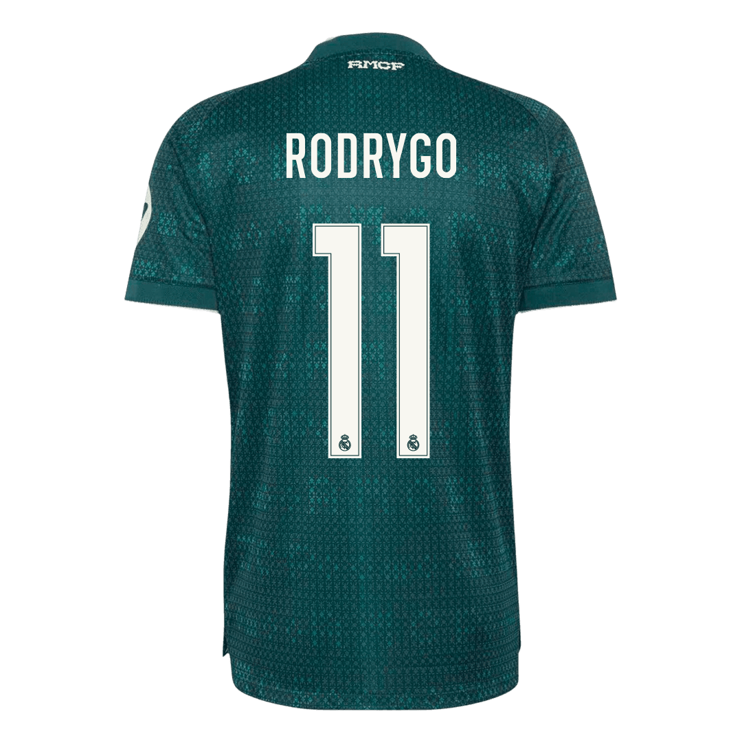 Real Madrid Away Soccer Jersey 2026/27 – RODRYGO #11 (Player Version)
