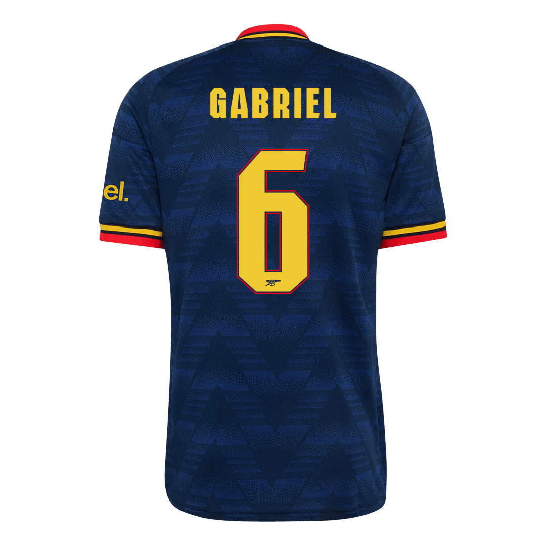 Arsenal Away Soccer Jersey 2026/27 – GABRIEL #6 – UCL