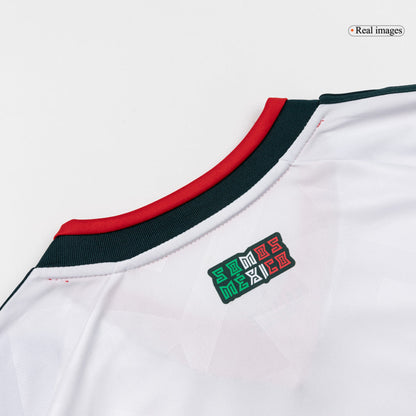 S.GIMENEZ #11 Mexico Mens Away Soccer Jersey World Cup 2026 White