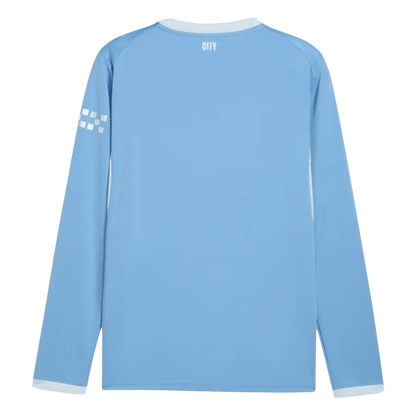 Manchester City Home Long Sleeve Soccer Jersey 2026/27